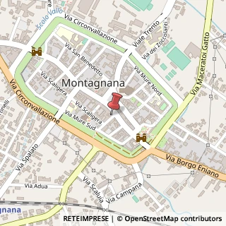 Mappa Via Cesare Battisti, 4, 35044 Montagnana, Padova (Veneto)