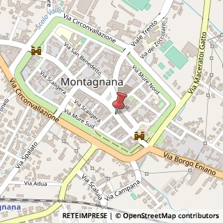 Mappa Piazza Vittorio Emanuele II, 19, 35044 Montagnana, Padova (Veneto)