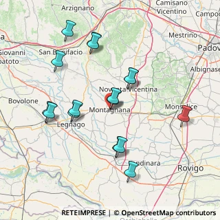 Mappa Via Carrarese, 35044 Montagnana PD, Italia (15.245625)