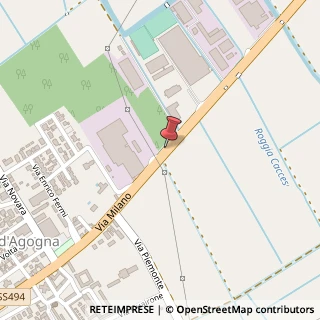 Mappa Via milano 57, 27030 Castello d'Agogna, Pavia (Lombardia)