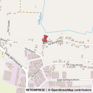 Mappa Via Borghetto, 8, 37046 Minerbe, Verona (Veneto)
