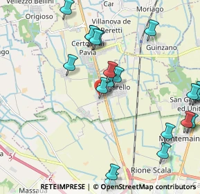 Mappa Via G. di Vittorio, 27010 Certosa di Pavia PV, Italia (2.434)