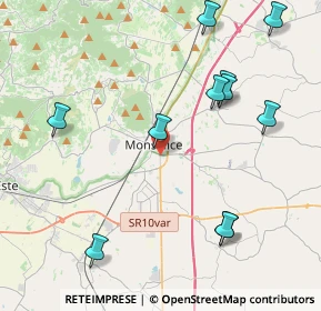 Mappa Via Marco Santarello, 35043 Monselice PD, Italia (4.76364)