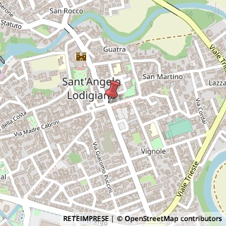 Mappa Viale Partigiani, 1, 26866 Sant'Angelo Lodigiano, Lodi (Lombardia)