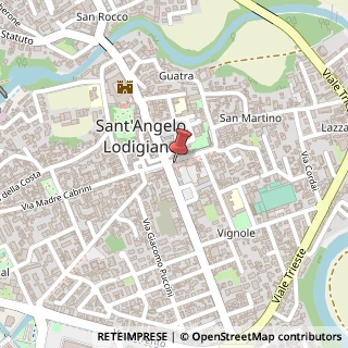 Mappa Viale Partigiani, 8, 26866 Sant'Angelo Lodigiano, Lodi (Lombardia)