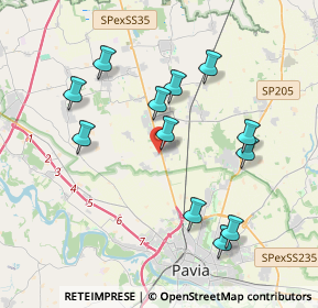 Mappa Via Achille Grandi, 27012 Certosa di Pavia PV, Italia (3.81333)