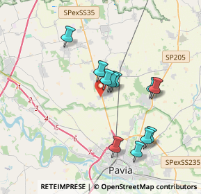 Mappa Via Achille Grandi, 27012 Certosa di Pavia PV, Italia (3.35545)