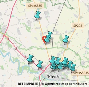 Mappa Via Achille Grandi, 27012 Certosa di Pavia PV, Italia (4.51333)