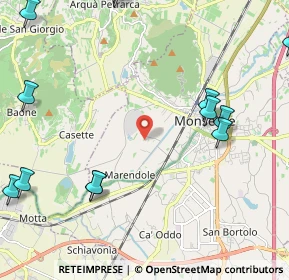 Mappa Via Monte Fiorin, 35043 Monselice PD, Italia (3.00462)