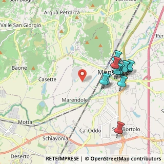 Mappa Via Monte Fiorin, 35043 Monselice PD, Italia (1.9325)
