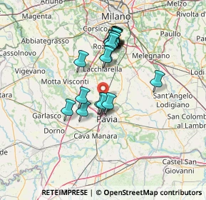 Mappa Via Sandro Pertini, 27010 Borgarello PV, Italia (11.4485)