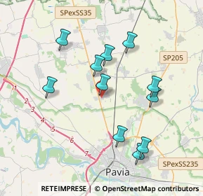 Mappa Via Sandro Pertini, 27010 Borgarello PV, Italia (3.66)