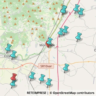 Mappa Via Araldo e Monte, 35043 Monselice PD, Italia (6.19)