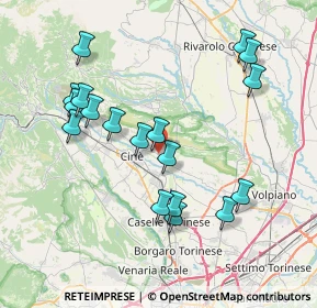 Mappa Strada Girolera, 10070 Sedime , Italia (7.82667)