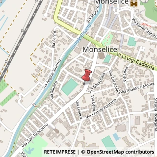 Mappa Via G. Garibaldi, 74, 35043 Monselice, Padova (Veneto)