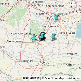 Mappa Via S. Filippo, 35043 Monselice PD, Italia (3.94462)