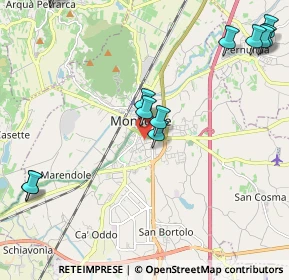 Mappa Via Celio, 35043 Monselice PD, Italia (2.76154)