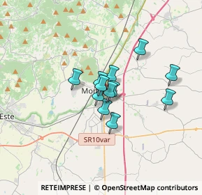 Mappa Via Celio, 35043 Monselice PD, Italia (2.09167)