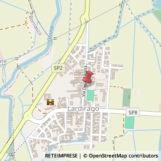 Mappa Via Duca D'Aosta, 10, 27016 Lardirago, Pavia (Lombardia)