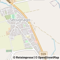 Mapa Secugnago