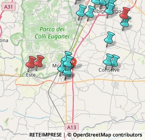 Mappa SP5, 35043 Monselice PD, Italia (9.373)