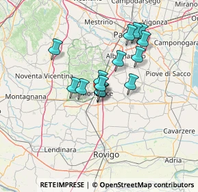 Mappa Via Cantarella, 35043 Monselice PD, Italia (10.61143)