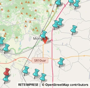 Mappa Via Cantarella, 35043 Monselice PD, Italia (6.2025)