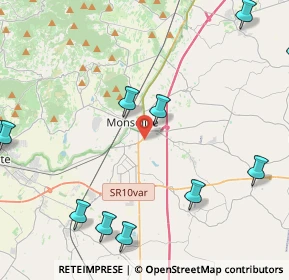 Mappa Via Cantarella, 35043 Monselice PD, Italia (5.87364)