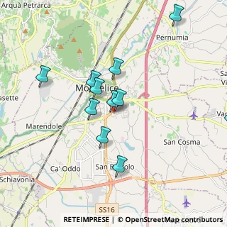 Mappa Via Cantarella, 35043 Monselice PD, Italia (2.045)