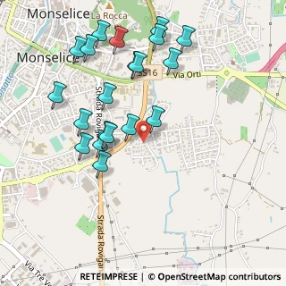 Mappa Via Cantarella, 35043 Monselice PD, Italia (0.52)