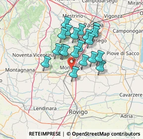 Mappa , 35043 Monselice PD, Italia (10.235)