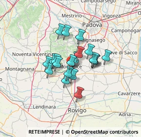 Mappa , 35043 Monselice PD, Italia (8.922)
