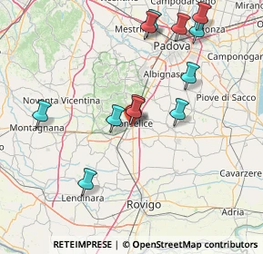 Mappa , 35043 Monselice PD, Italia (15.88667)