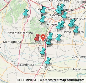 Mappa , 35043 Monselice PD, Italia (15.621)
