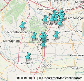Mappa , 35043 Monselice PD, Italia (13.14467)
