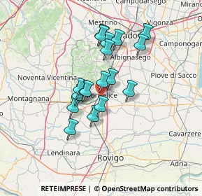 Mappa , 35043 Monselice PD, Italia (10.69389)