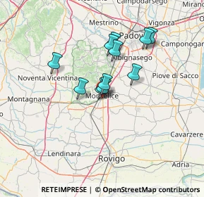 Mappa , 35043 Monselice PD, Italia (10.37909)