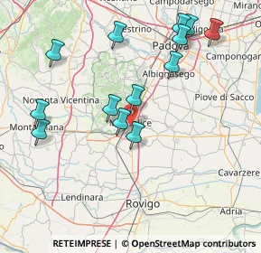 Mappa , 35043 Monselice PD, Italia (16.46077)