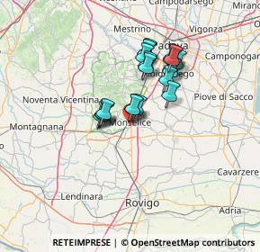 Mappa , 35043 Monselice PD, Italia (10.245)