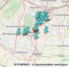 Mappa , 35043 Monselice PD, Italia (9.7865)