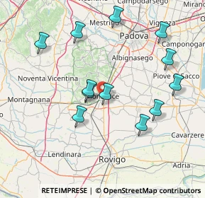 Mappa , 35043 Monselice PD, Italia (15.59167)