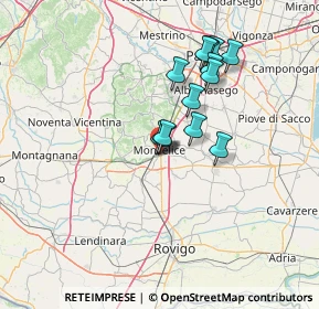 Mappa , 35043 Monselice PD, Italia (11.64071)