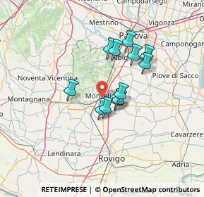 Mappa , 35043 Monselice PD, Italia (10.2025)