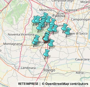 Mappa , 35043 Monselice PD, Italia (9.3275)