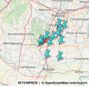 Mappa , 35043 Monselice PD, Italia (9.19846)
