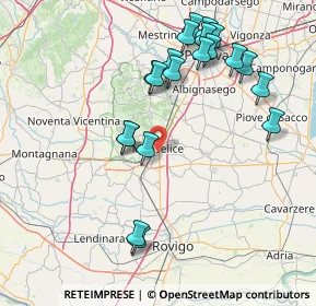 Mappa , 35043 Monselice PD, Italia (16.757)