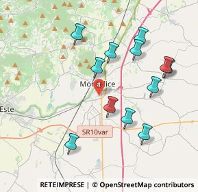 Mappa , 35043 Monselice PD, Italia (3.92083)