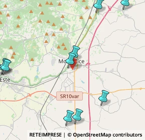 Mappa , 35043 Monselice PD, Italia (5.86636)