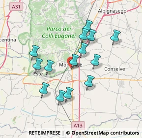 Mappa , 35043 Monselice PD, Italia (6.57143)
