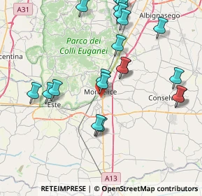 Mappa , 35043 Monselice PD, Italia (8.836)